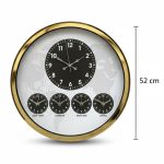 52 cm gold dünya saatleri duvar saatleri