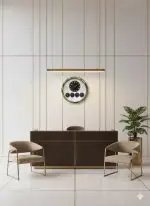 52 cm gold dünya saatleri duvar saatleri