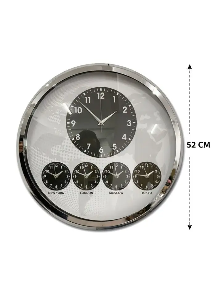 52 cm dünya saatleri duvar saati
