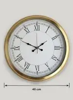 Gold metal Duvar Saati