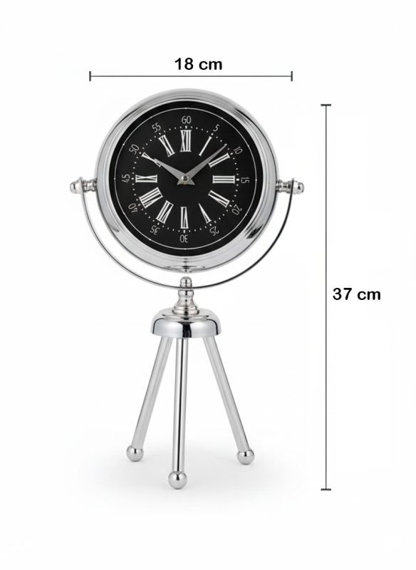 Lüks Masa Saati 37x18 cm | Butik Saat