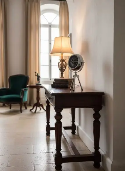 Lüks Masa Saati 37x18 cm | Butik Saat