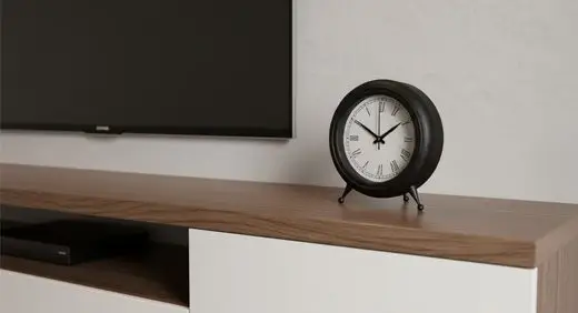 masa saati modeli siyah