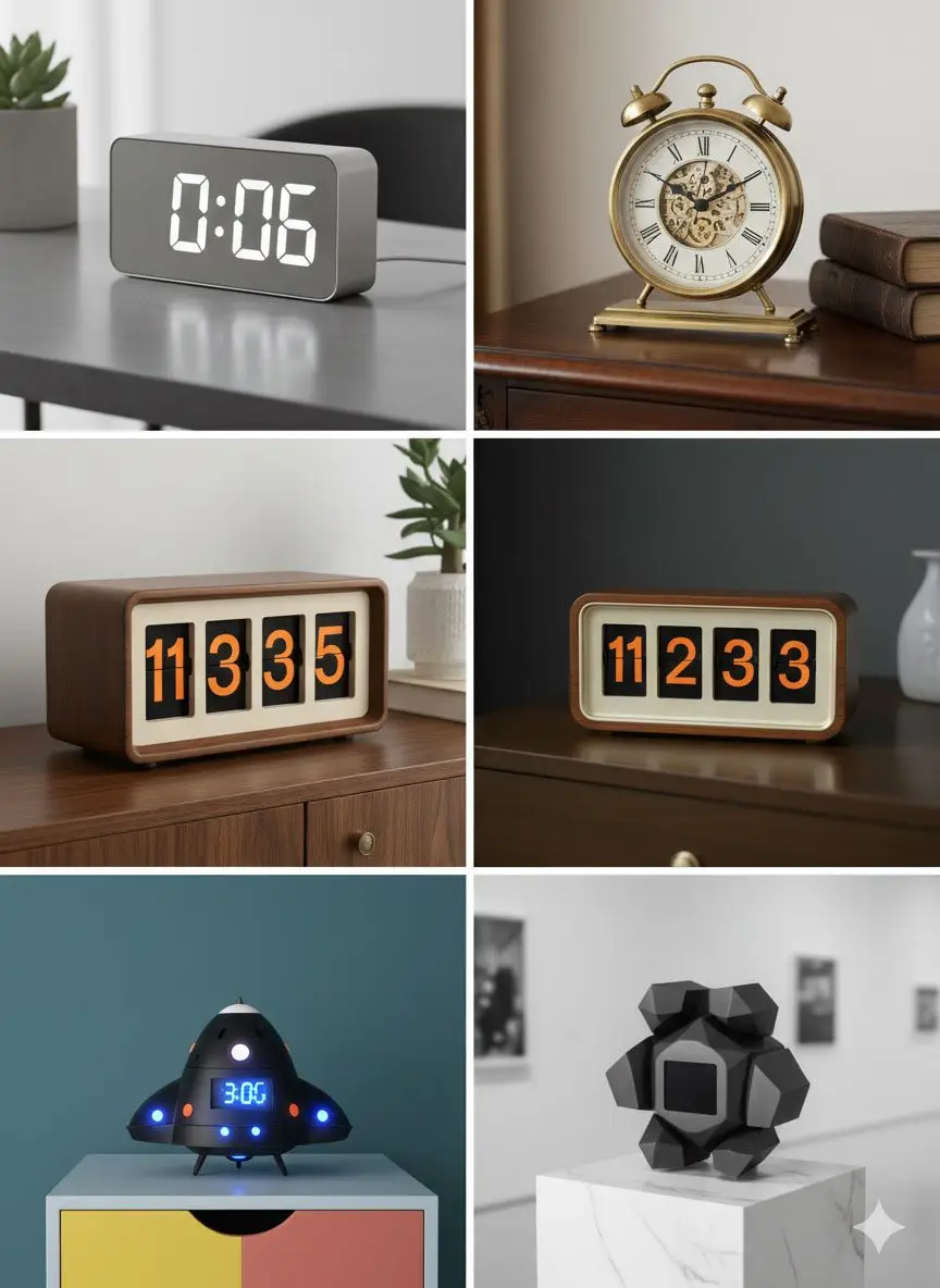 Masa Saati Modelleri