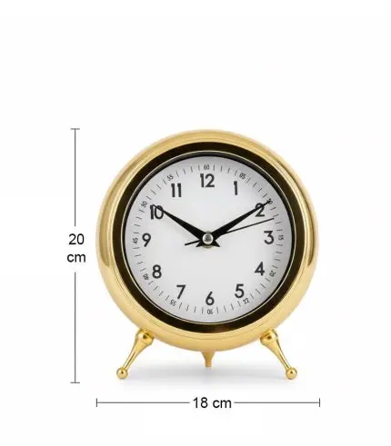 Retro Gold Dekoratif Masa Saati