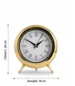 Altın Dekoratif Masa Saati