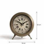 Metal Nostaljik Masa Saati