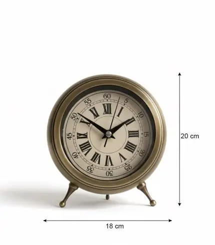 Metal Nostaljik Masa Saati