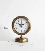 Metal Eskitme Masa Saati Modeli