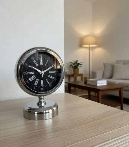 krom metal masa saati