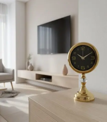 gold metal masa saati