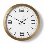 Metal Dekoratif Eskitme Duvar Saati