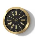 Metal Prenses Gold Duvar Saati