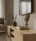 Mini Tripod Klasik Eskitme Masa Saati