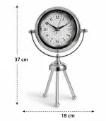 Mini Tripod Dekoratif Krom Masa Saati