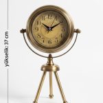 Mini Tripod Retro Eskitme Masa Saati
