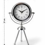 Mini Tripod Romen Krom Masa Saati