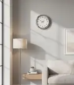 Metal Dekoratif Duvar Saati | 40 cm | Butik Saat