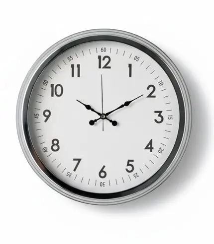 Metal Dekoratif Duvar Saati | 40 cm | Butik Saat