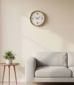 40 cm gold duvar saati