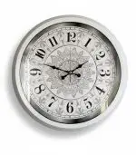 Dekoratif Beyaz Beyaz Duvar Saati