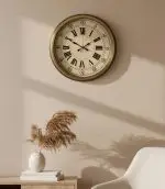 Retro Romen Eskitme Duvar Saati