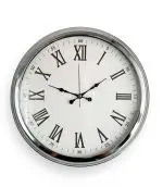 Dekoratif Retro Krom Duvar Saati