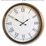 Metal Retro Duvar Saati