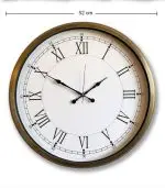 Metal Retro Duvar Saati